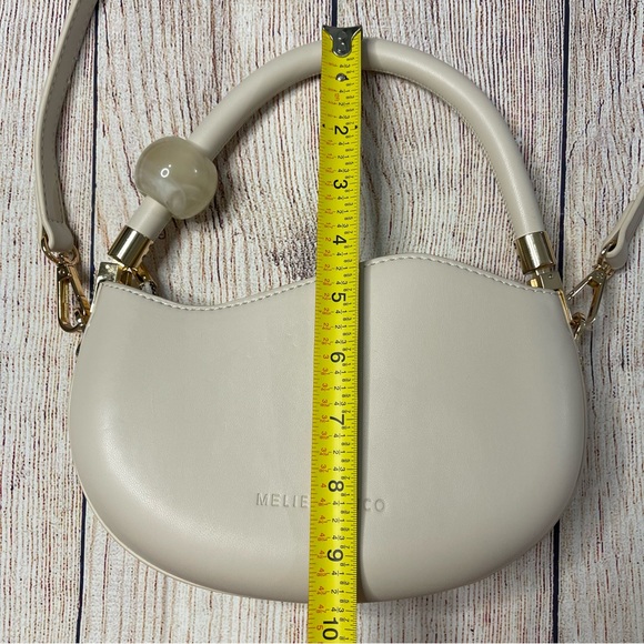 Melie Bianco Cream Handbag - Picture 10 of 10